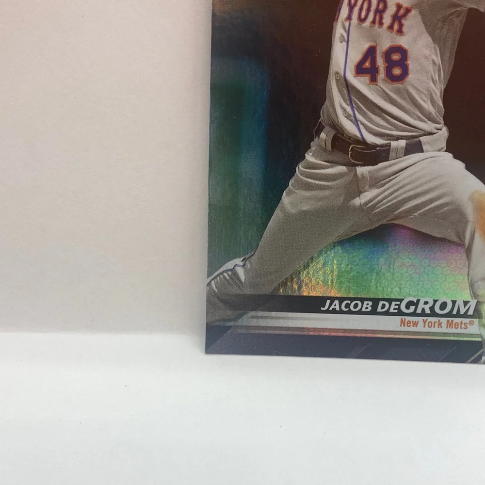2019 Bowman Patinum Jacob deGrom Mets #52 (070)